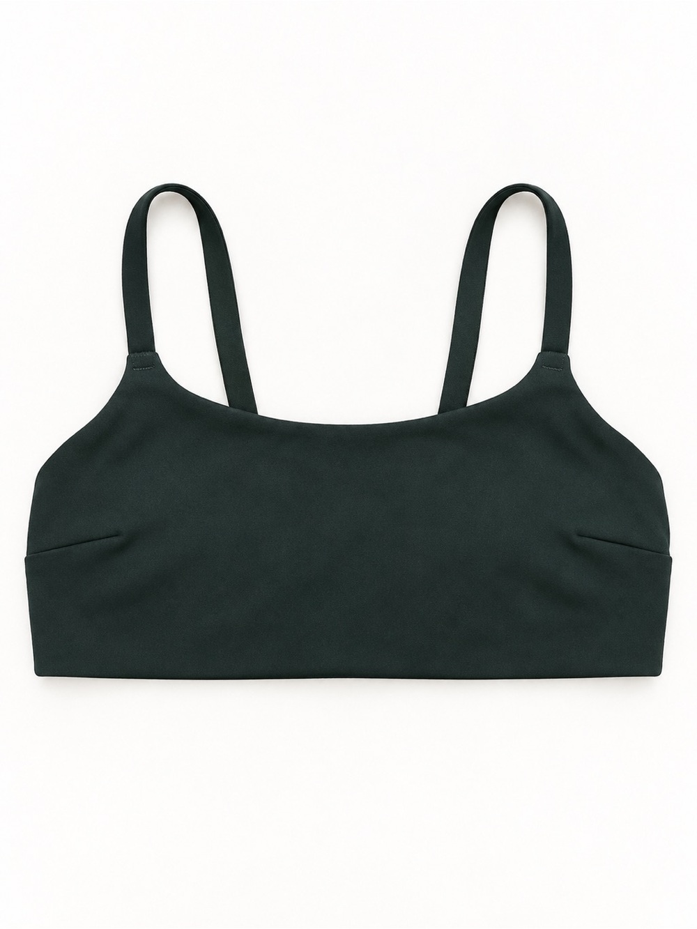 Lululemon Dark Green Sports Bra with Adjustable Straps